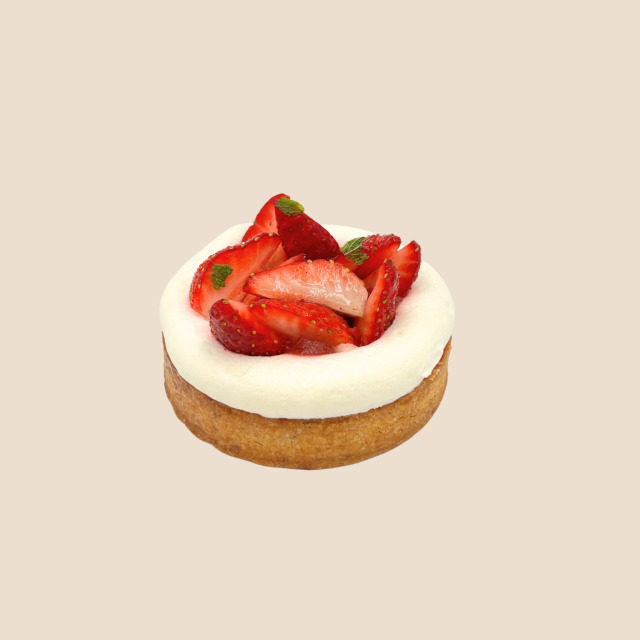 Tartelette fraisebasilic